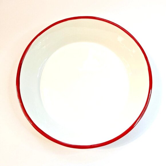 Fitz and Floyd Santa's Kitchen Pie Keeper Ceramic Christmas New In Original Box - Picture 8 of 16